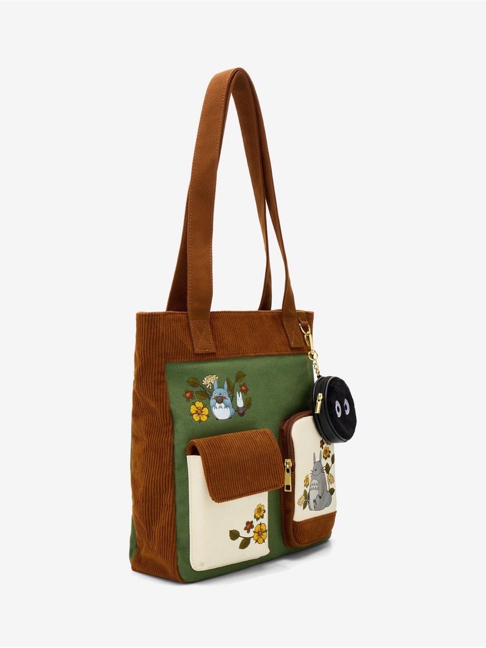 New Studio Ghibli® My Neighbor Totoro Floral Tote Bag - Picture 2 of 8